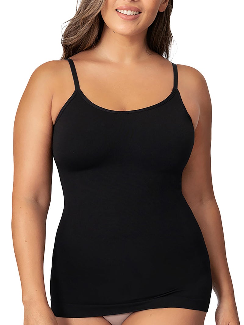 SHAPERMINT Womens Tops - Scoop Neck Cami Body Shaper for Women, Shapewear Tummy Control, Camisole Tank Tops for Women - Image 1